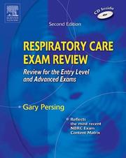 Cover of: Respiratory Care Exam Review by Gary Persing