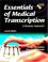 Cover of: Essentials Of Medical Transcription