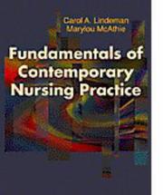 Cover of: Fundamentals of contemporary nursing practice