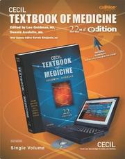Cover of: Cecil Textbook of Medicine Single Volume e-dition -- Text with Continually Updated Online Reference