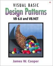 Cover of: Visual Basic Design Patterns VB 6.0 and VB.NET by James W. Cooper