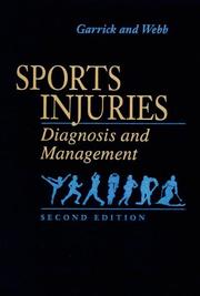 Cover of: Sports injuries: diagnosis and management