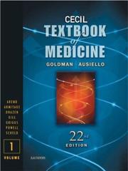 Cover of: Cecil Textbook of Medicine -- 2-Volume Set, Text with Continually Updated Online Reference by Lee Goldman, Dennis Ausiello