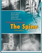 Cover of: Rothman-Simeone The Spine: 2-Volume Set