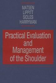 Cover of: Practical evaluation and management of the shoulder