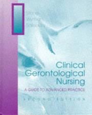Cover of: Clinical Gerontological Nursing by Joyce Takano Stone, Jean F. Wyman, Sally A. Salisbury
