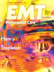 Cover of: Study and review for EMT prehospital care by Mark C. Henry