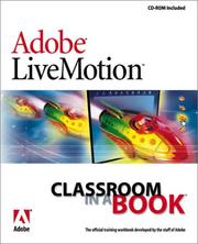 Cover of: Adobe LiveMotion by Adobe.