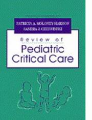Review of pediatric critical care by Sandra J. Czerwinski