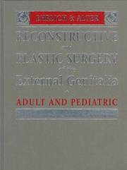 Cover of: Reconstructive and Plastic Surgery of the External Genitalia by Richard M. Ehrlich, Gary J. Alter