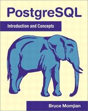 Cover of: PostgreSQL: Introduction and Concepts