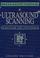 Cover of: Ultrasound scanning