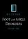 Cover of: Foot and Ankle Disorders