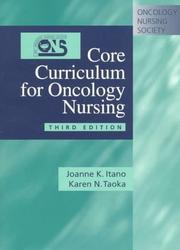 Cover of: Core curriculum for oncology nursing