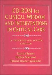 Cover of: CD-ROM to Accompany Clinical Wisdom and Interventions in Critical Care