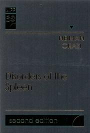 Cover of: Disorders of the Spleen