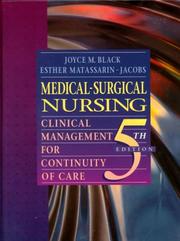 Cover of: Medical Surgical Nursing Clinical Management for Continuity of Care