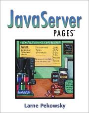 Cover of: JavaServer Pages