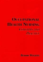 Cover of: Occupational health nursing: concepts and practice