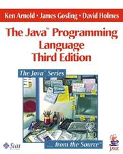 Cover of: The Java programming language