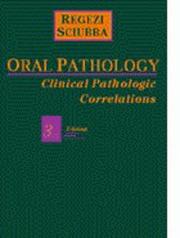Cover of: Oral pathology by Joseph A. Regezi