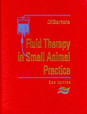 Cover of: Fluid Therapy in Small Animal Practice