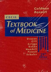 Cover of: Cecil textbook of medicine by edited by Lee Goldman, J. Claude Bennett.