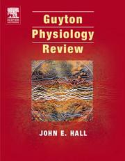 Cover of: Physiology    Guyton The Textbook of Medical Physiology