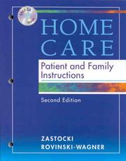 Cover of: Home Care by Deborah K. Zastocki, Christine Rovinski-Wagner