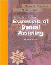 Cover of: Ehrlich and Torres Essentials of Dental Assisting by Debbie S. Robinson, Doni L. Bird