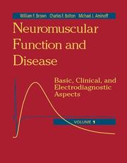 Cover of: Neuromuscular Function and Disease: Basic, Clinical, and Electrodiagnostic Aspects, 2-Volume Set