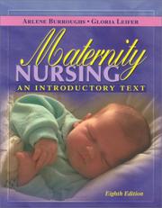 Cover of: Maternity Nursing: An Introductory Text