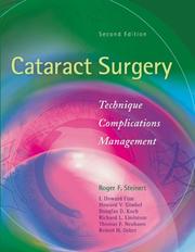 Cover of: Cataract Surgery: Technique, Complications, and Management