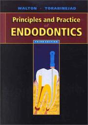 Cover of: Principles and Practice of Endodontics by Richard E. Walton, Mahmoud Torabinejad
