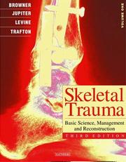 Cover of: Skeletal Trauma by Bruce Browner, Jesse Jupiter, Alan Levine, Peter Trafton
