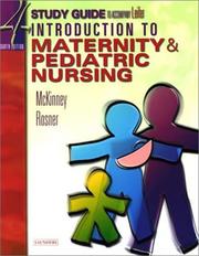 Cover of: Study Guide for Leifer Thompson's Introduction to Maternity and Pediatric Nursing, Fourth Edition by Gloria Leifer, Emily Slone McKinney, Christine M. Rosner, Leifer