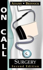 Cover of: On Call Surgery