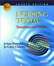 Cover of: Nursing Today: Transition and Trends