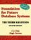 Cover of: Foundation for Future Database Systems