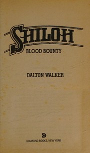 Cover of: Blood Bounty (Shiloh, No 8)