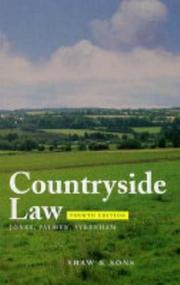 Cover of: Countryside Law by Brian Jones, Julian Palmer, Angela Sydenham