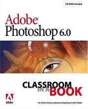 Adobe Photoshop 6.0 Classroom in a Book by Adobe Systems Inc.