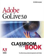 Cover of: Adobe(R) GoLive(R) 5.0 Classroom in a Book