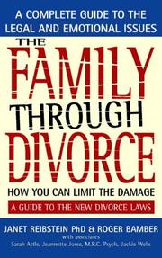 Cover of: The Family Through Divorce