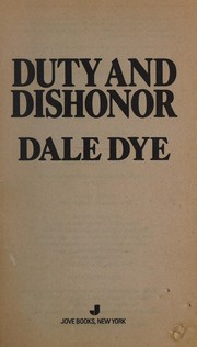 Cover of: Duty and dishonor