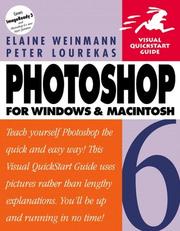 Cover of: Photoshop 6 for Windows and Macintosh by Elaine Weinmann