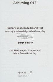 Cover of: Primary English Audit and Test