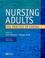 Cover of: Nursing Adults