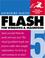 Cover of: Flash 5 for Windows and Macintosh