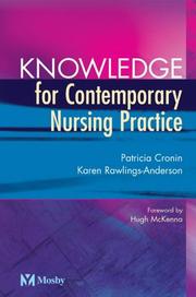 Cover of: Knowledge for contemporary nursing practice